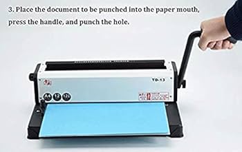 Amazon.com: CGOLDENWALL Hole Punch 34 Holes 4X4mm A4 Paper